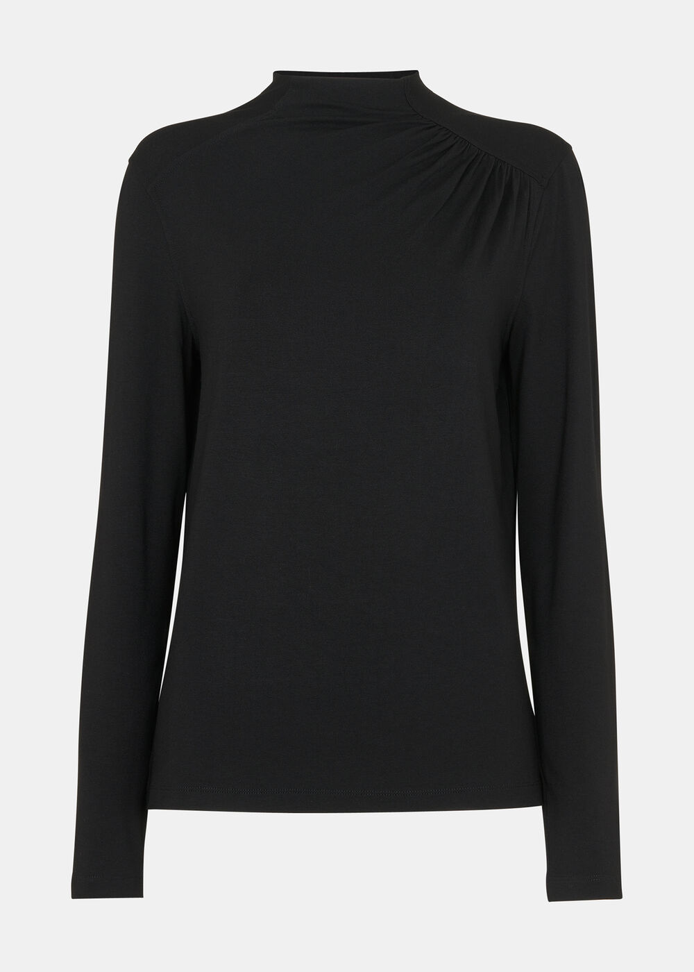 Ruched Front Detail Jersey Top