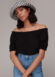 Frill Detail Cotton Tee