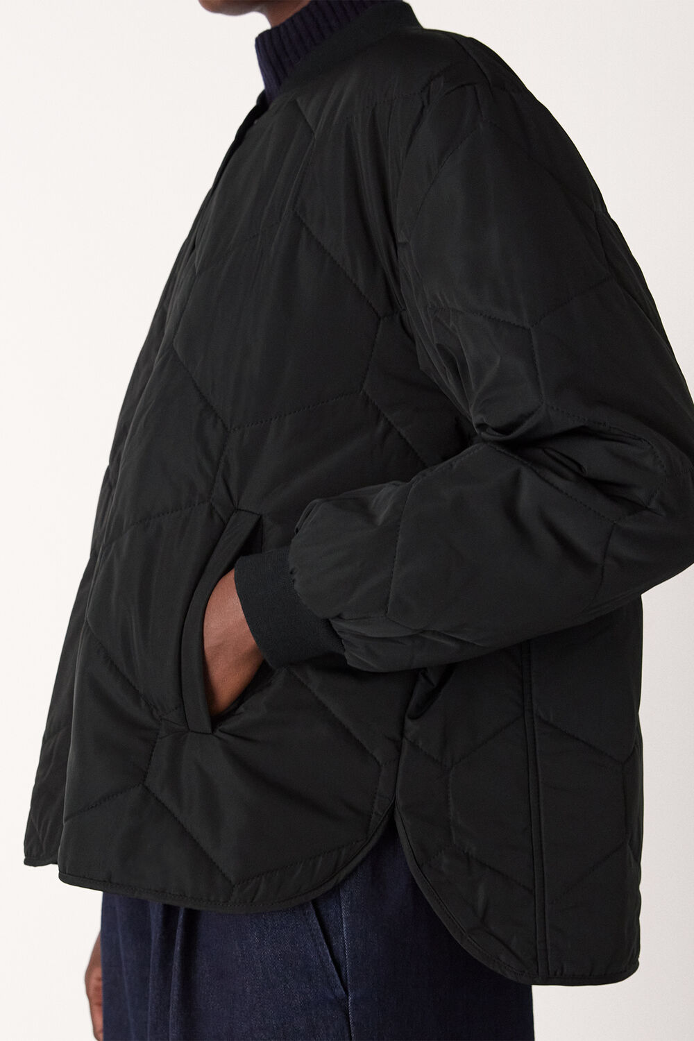 Ida Short Quilted Coat