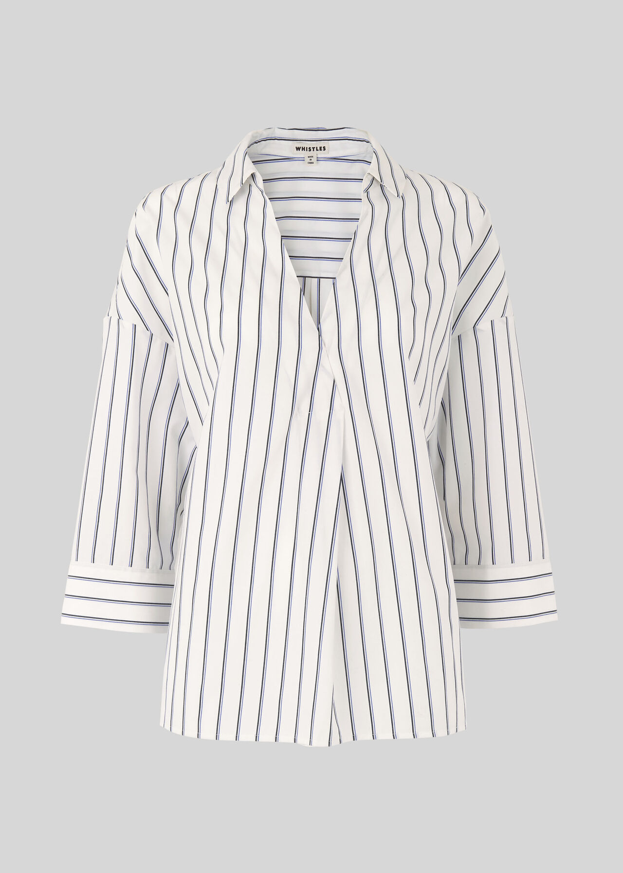 Lola Stripe Shirt Blue/Multi