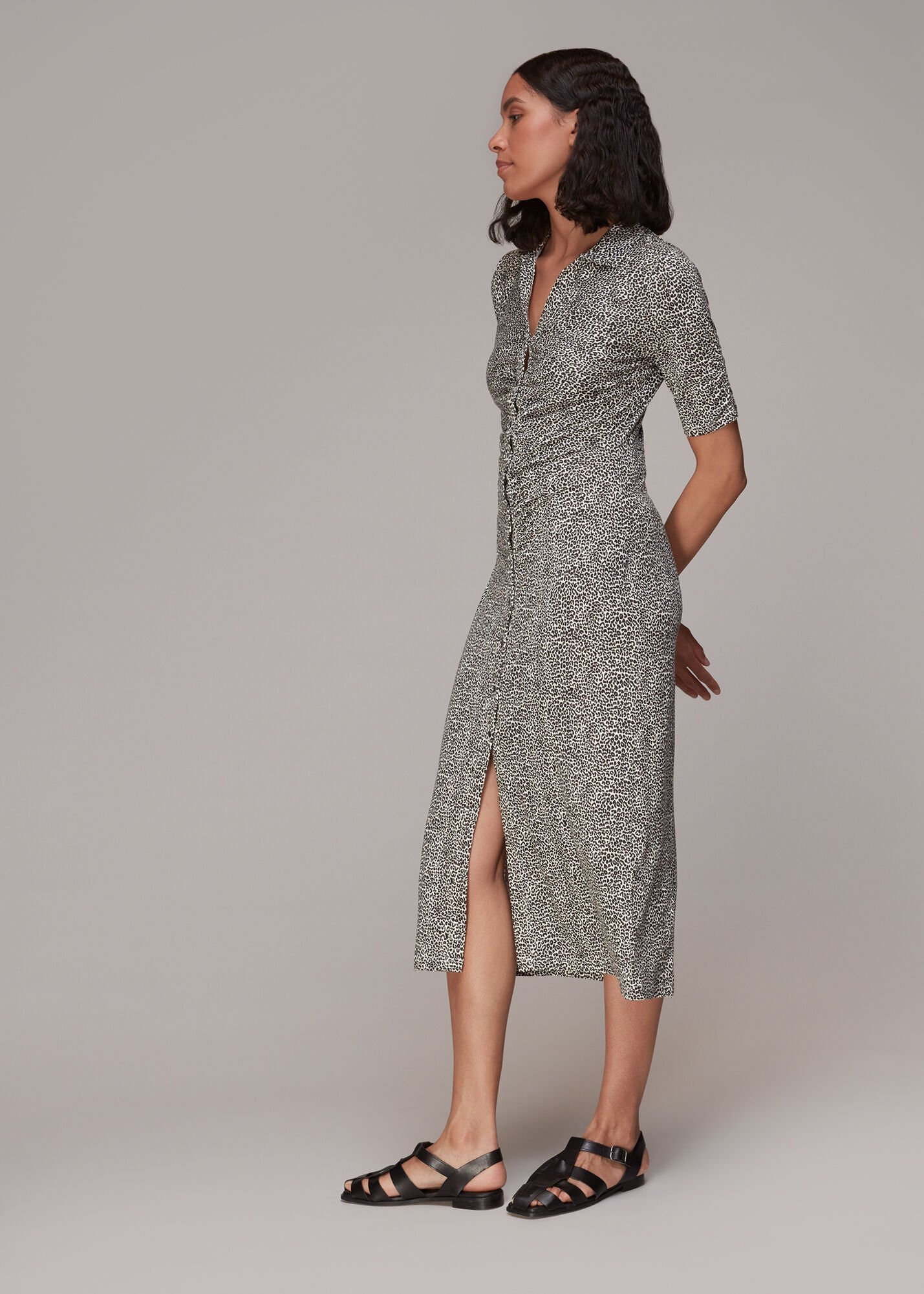 Whistles snake deals print dress