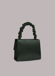Payton Satin Top Handle Bag