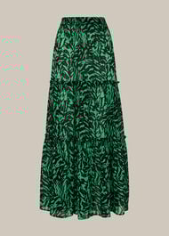 Tiger Animal Print Beach Skirt