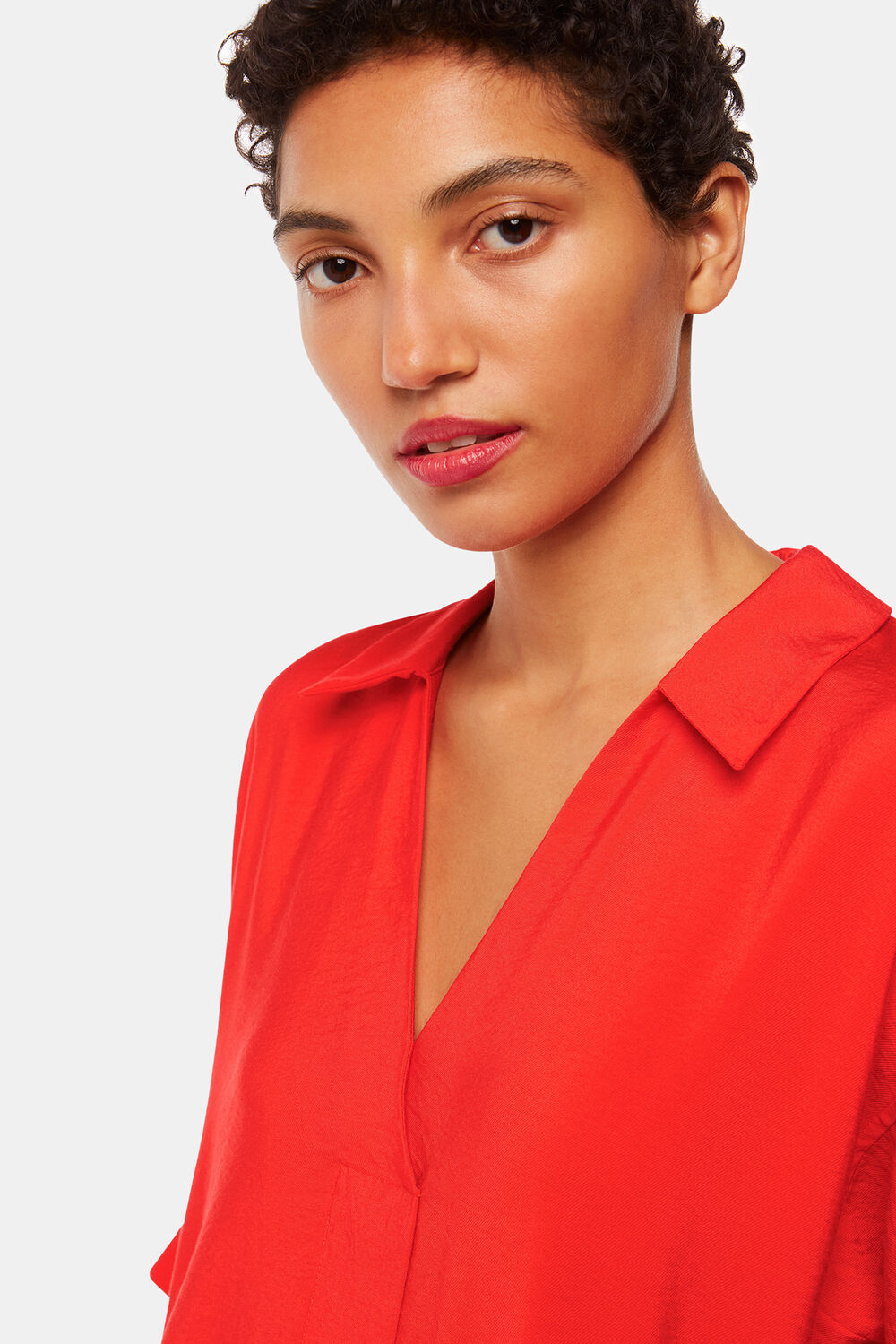 Red Melanie Dress