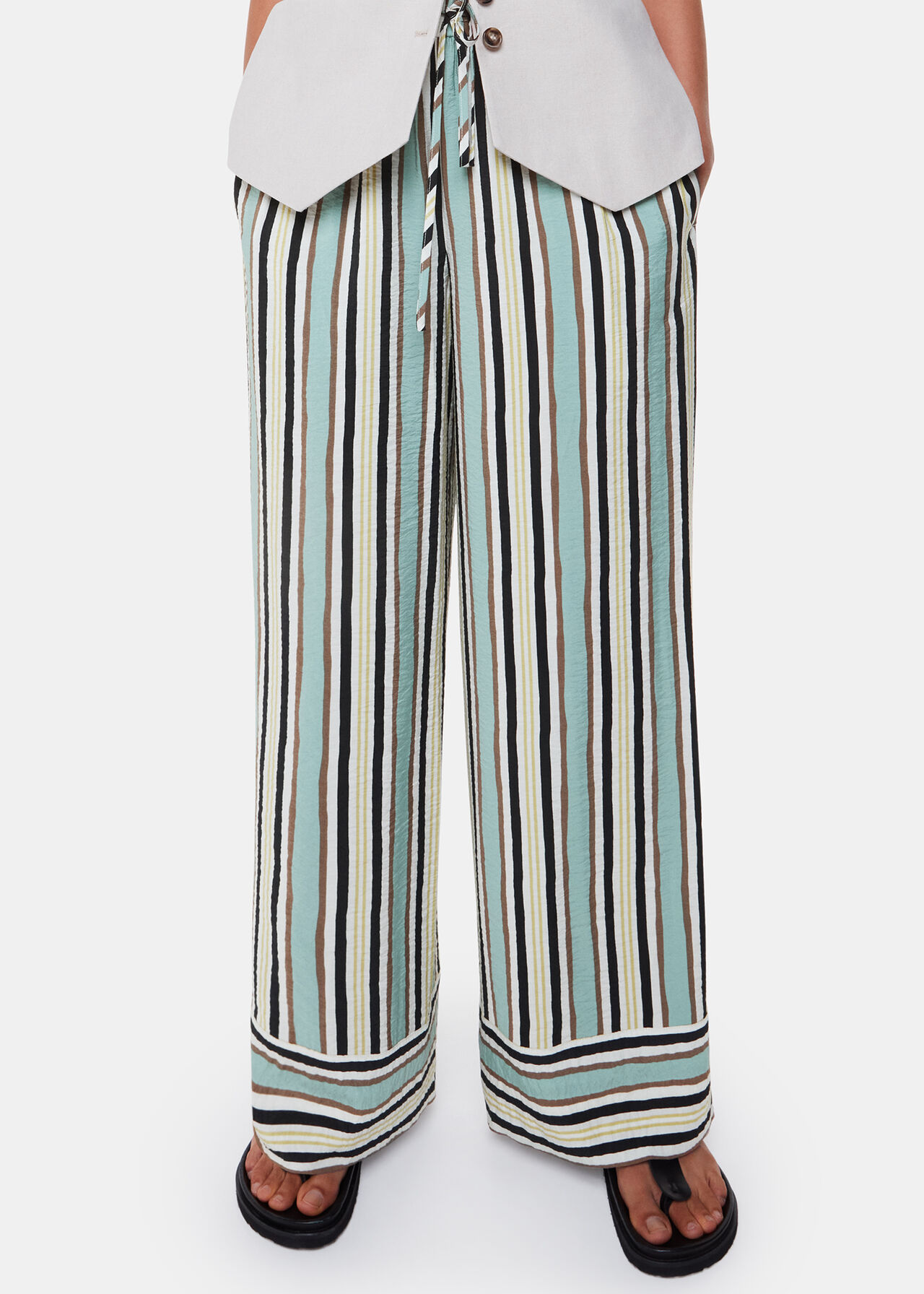 Vertical Stripe Nicola Trouser