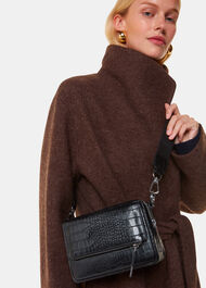 Bibi Croc Crossbody Bag