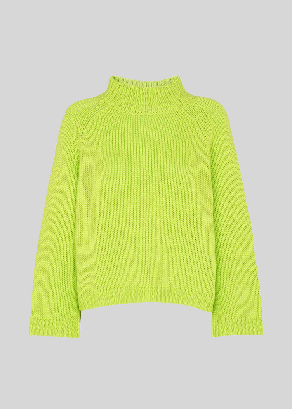 Chunky Alpaca Mix Knit Yellow