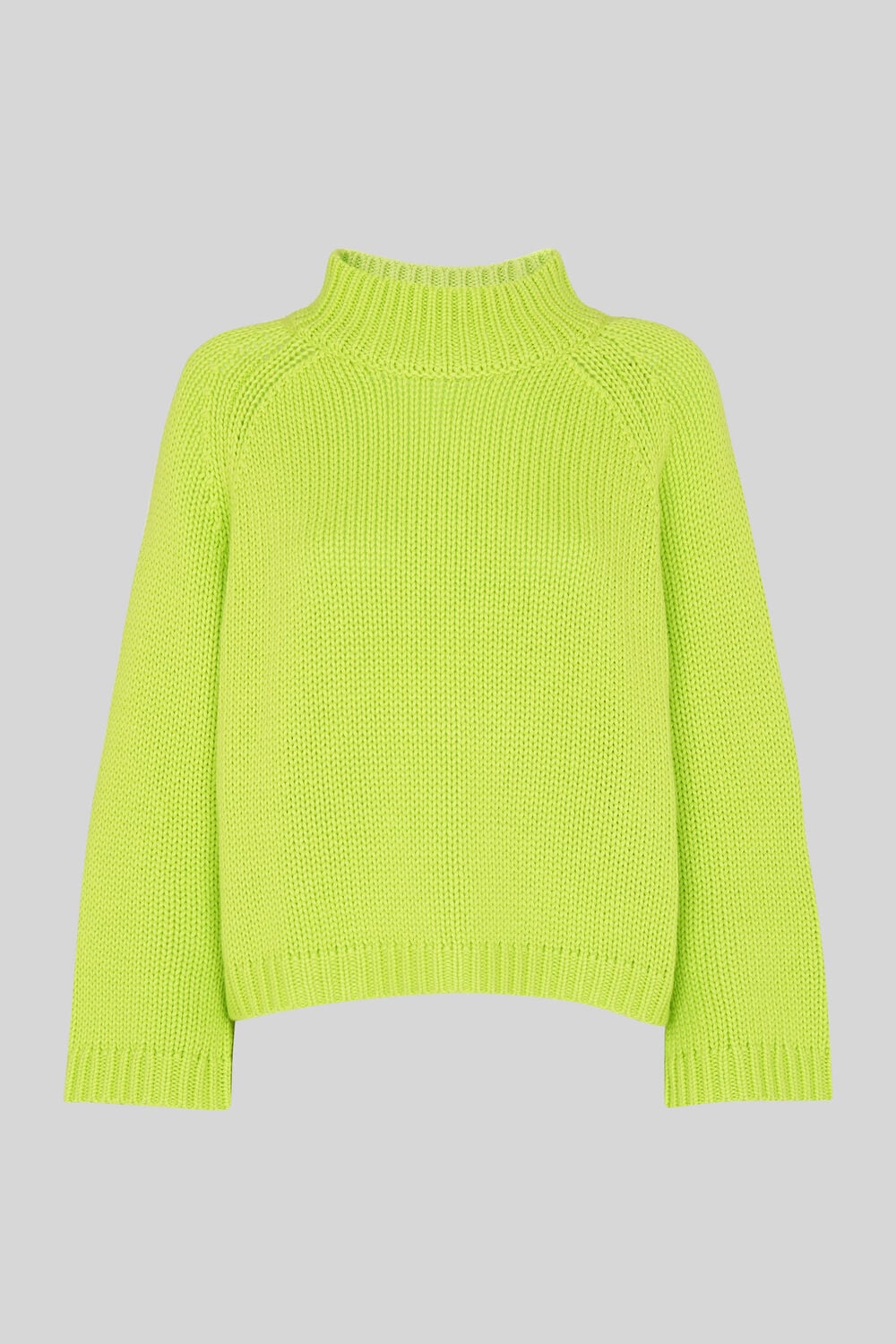 Chunky Alpaca Mix Knit Yellow