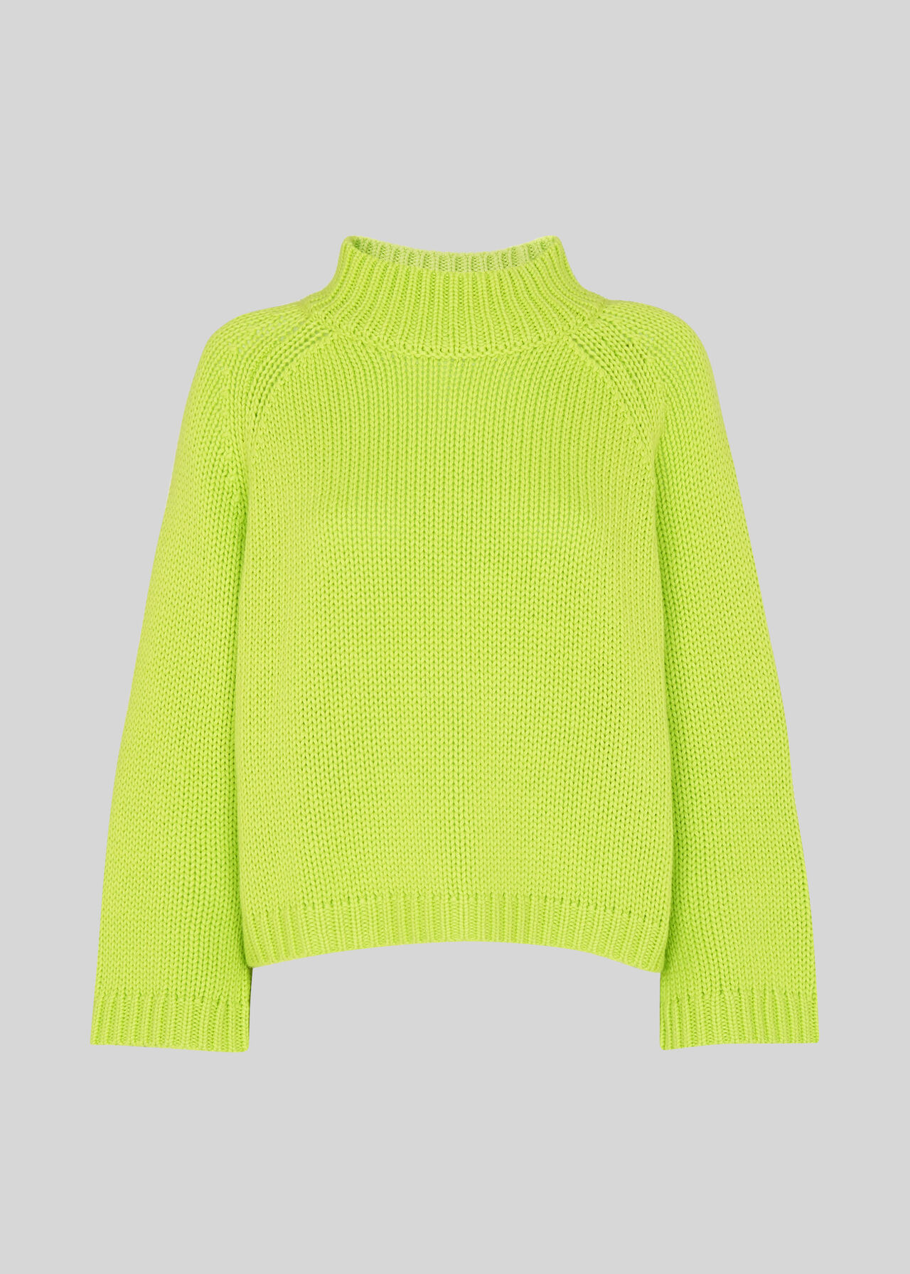 Chunky Alpaca Mix Knit Yellow