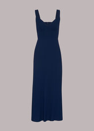 Rachael Sleeveless Dress Navy