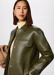 Clean Bonded Leather Jacket