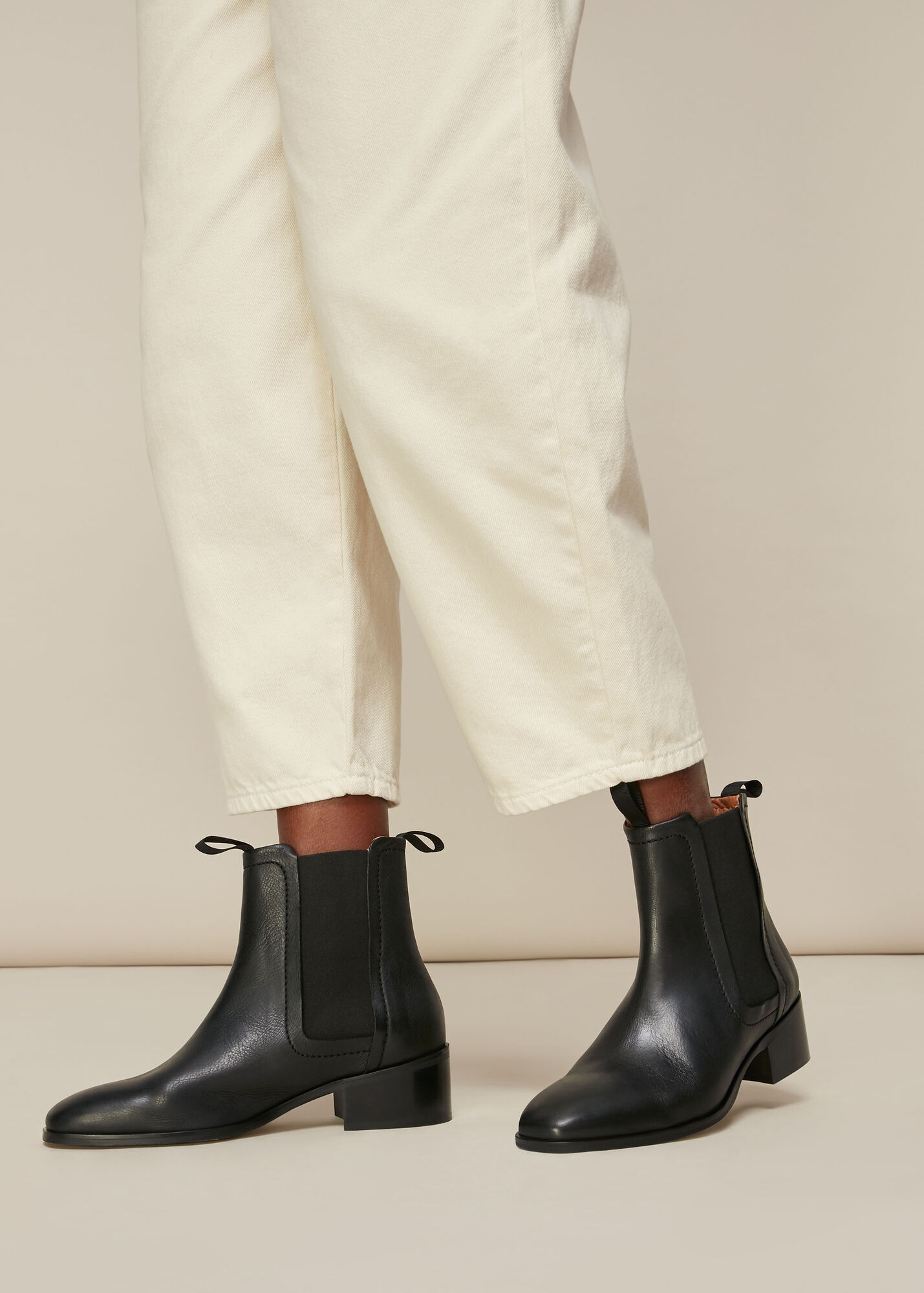 whistles amber boots black