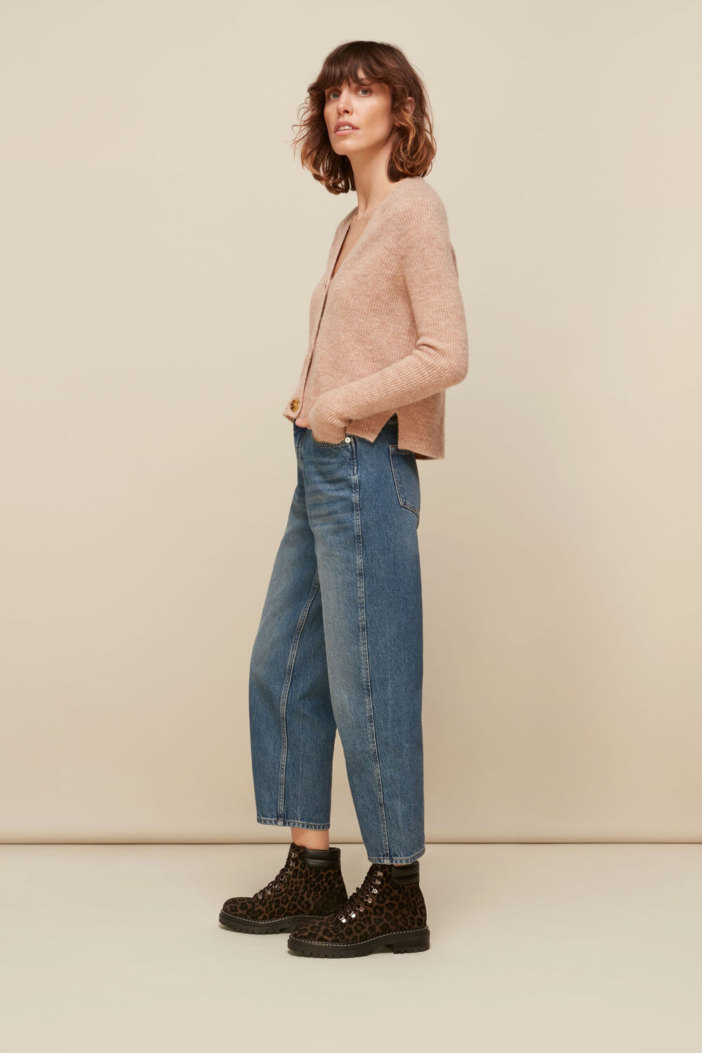 Authentic Washed Barrel Jean