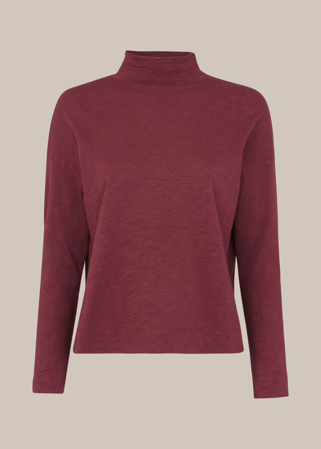 High Neck Relaxed Top