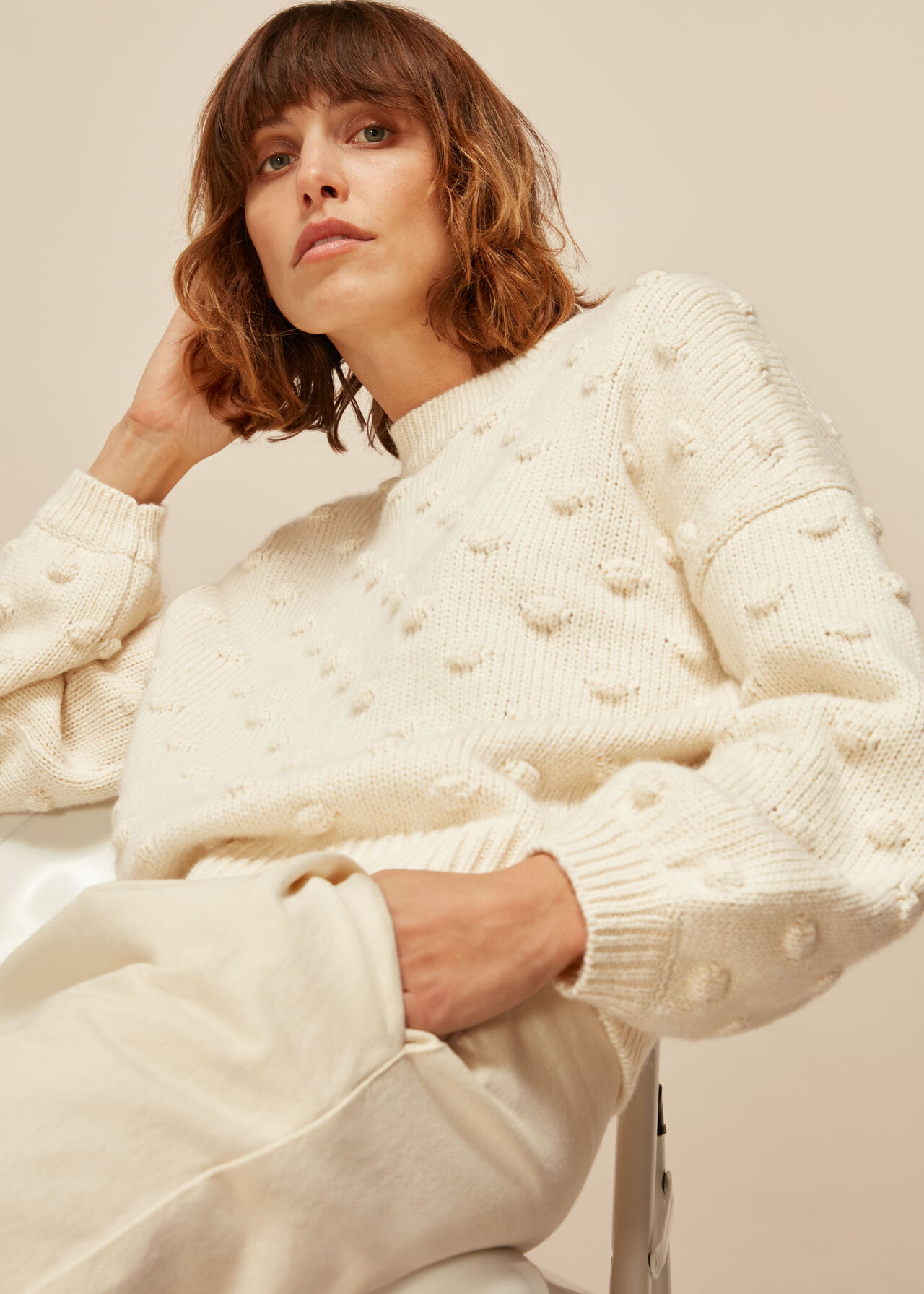 Bobble Knitted Jumper