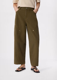 Barrel Mid Rise Trouser