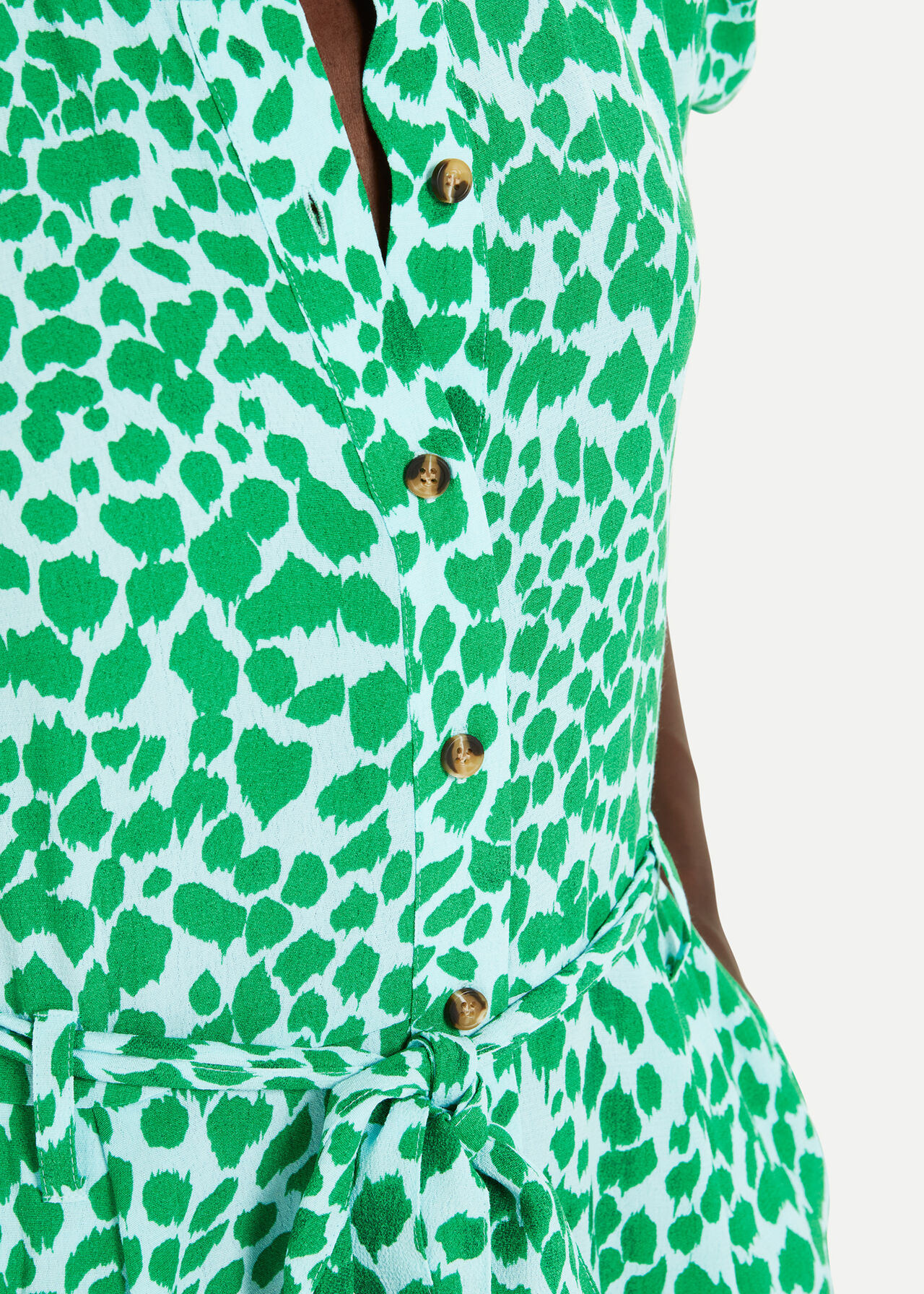 Smooth Leopard Print Jumpsuit