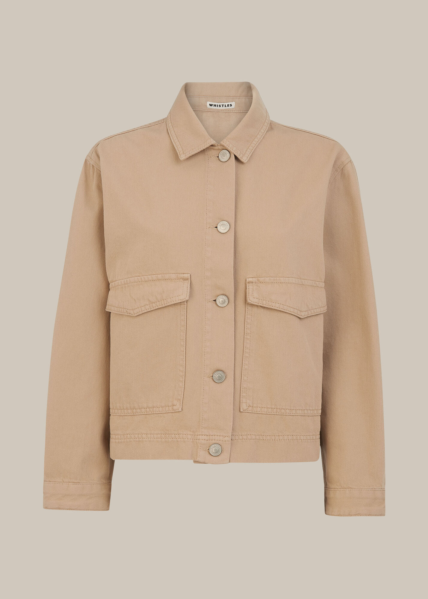 Stone Ultimate Denim Jacket WHISTLES