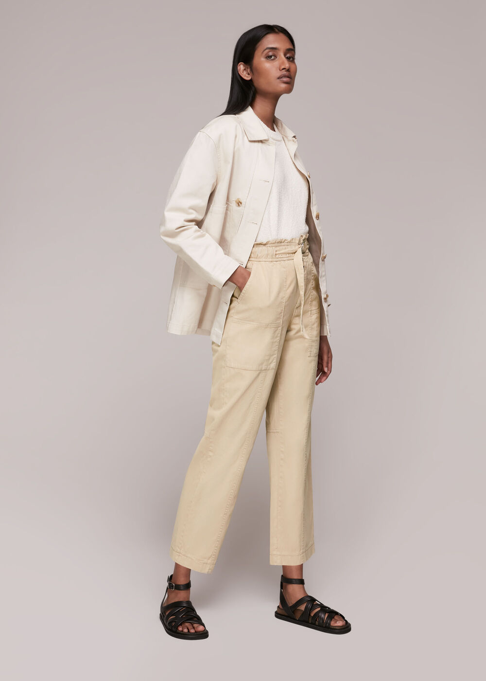 Cargo Straight Leg Trouser