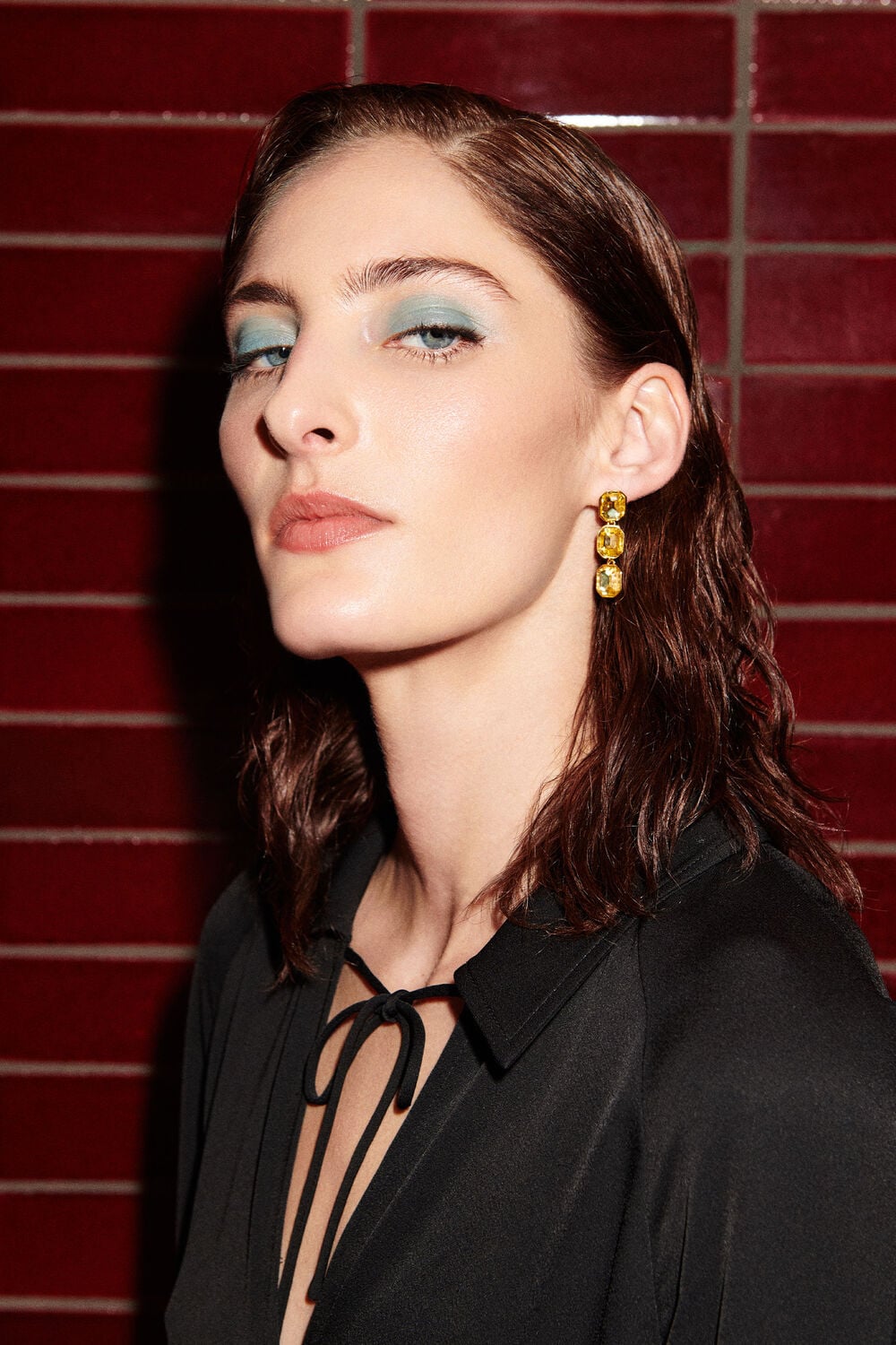 Statement Gem Earring