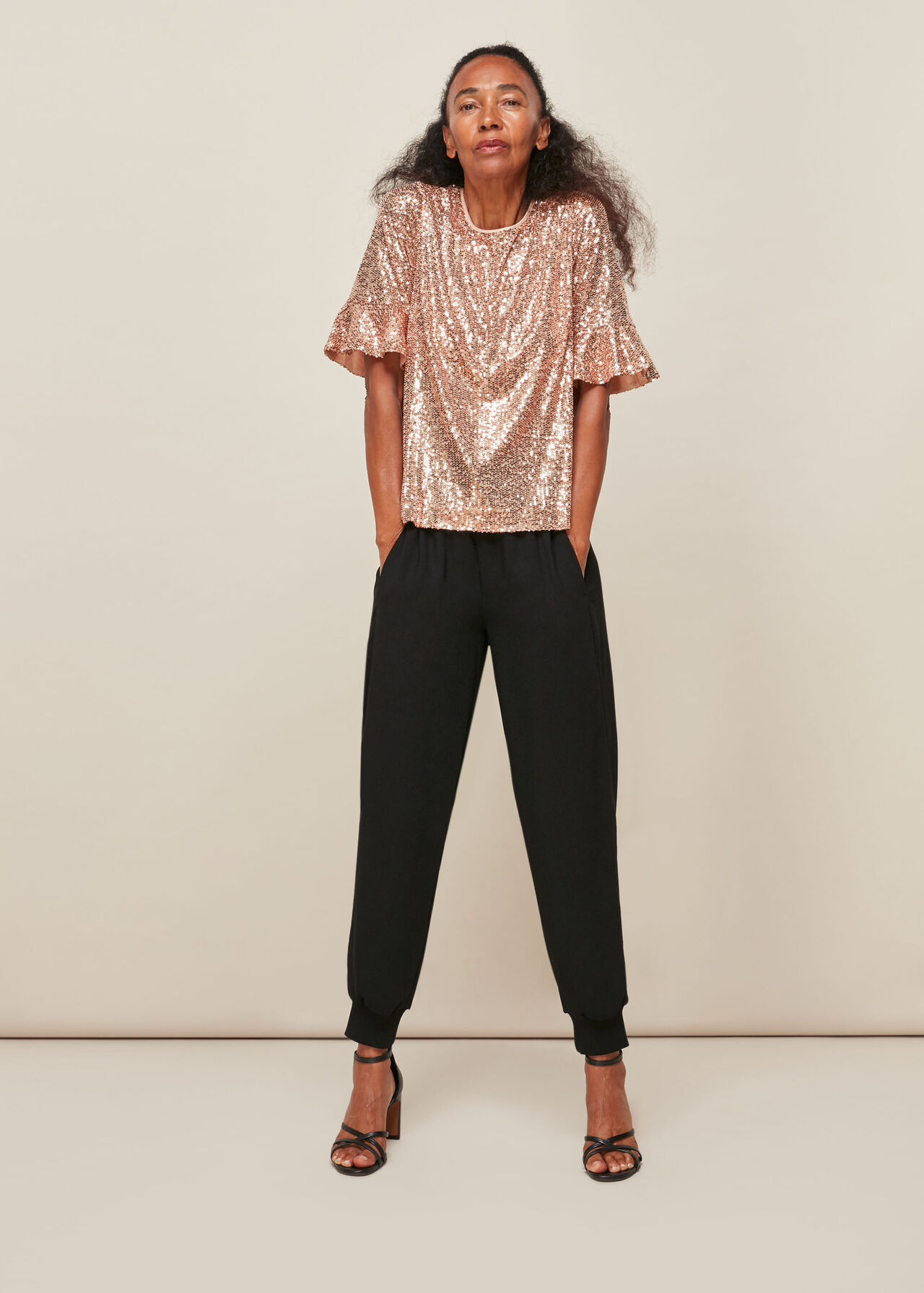 Sada Sequin Top