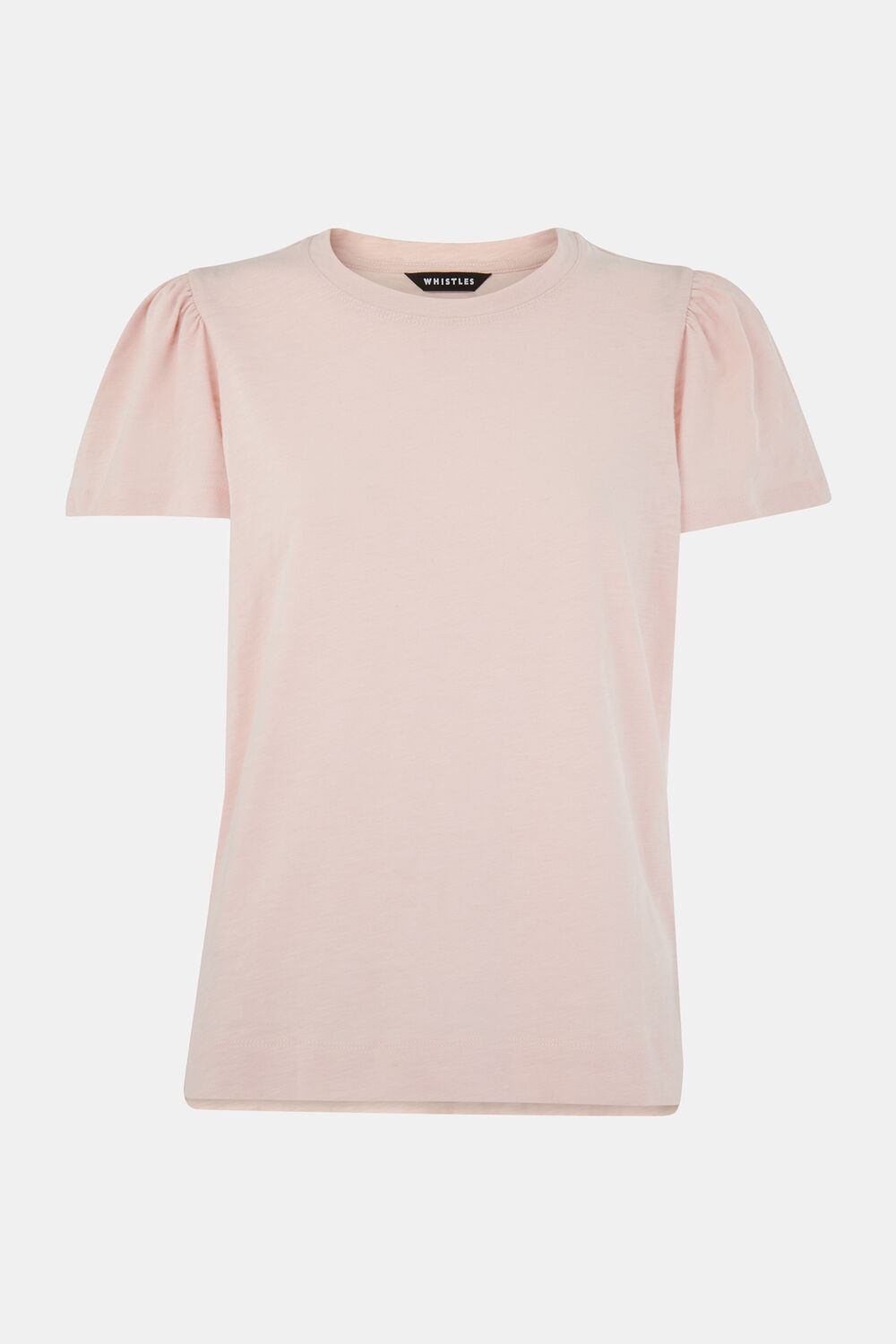 Cotton Frill Sleeve T-Shirt