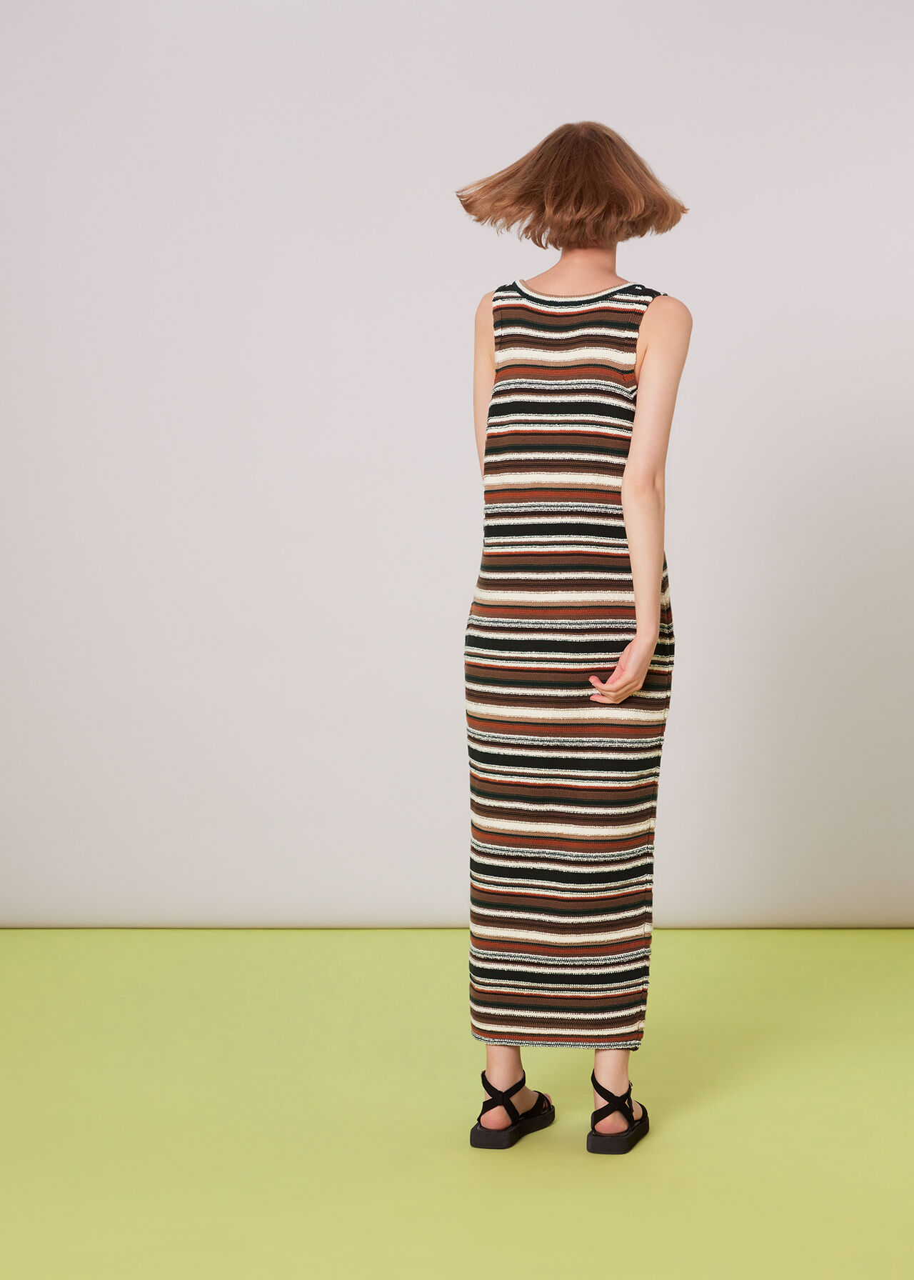 Willow Striped Knitted Dress