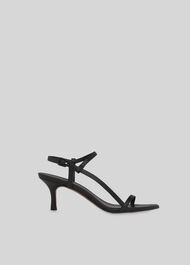 Milana Asymmetric Sandal Black