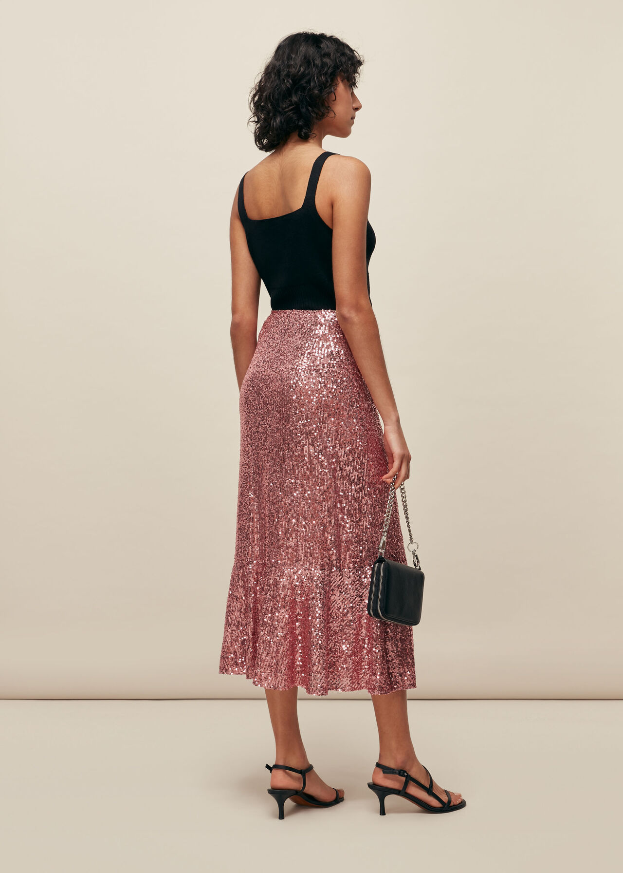 Suki Sequin Skirt