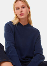 Cashmere V Neck Knit