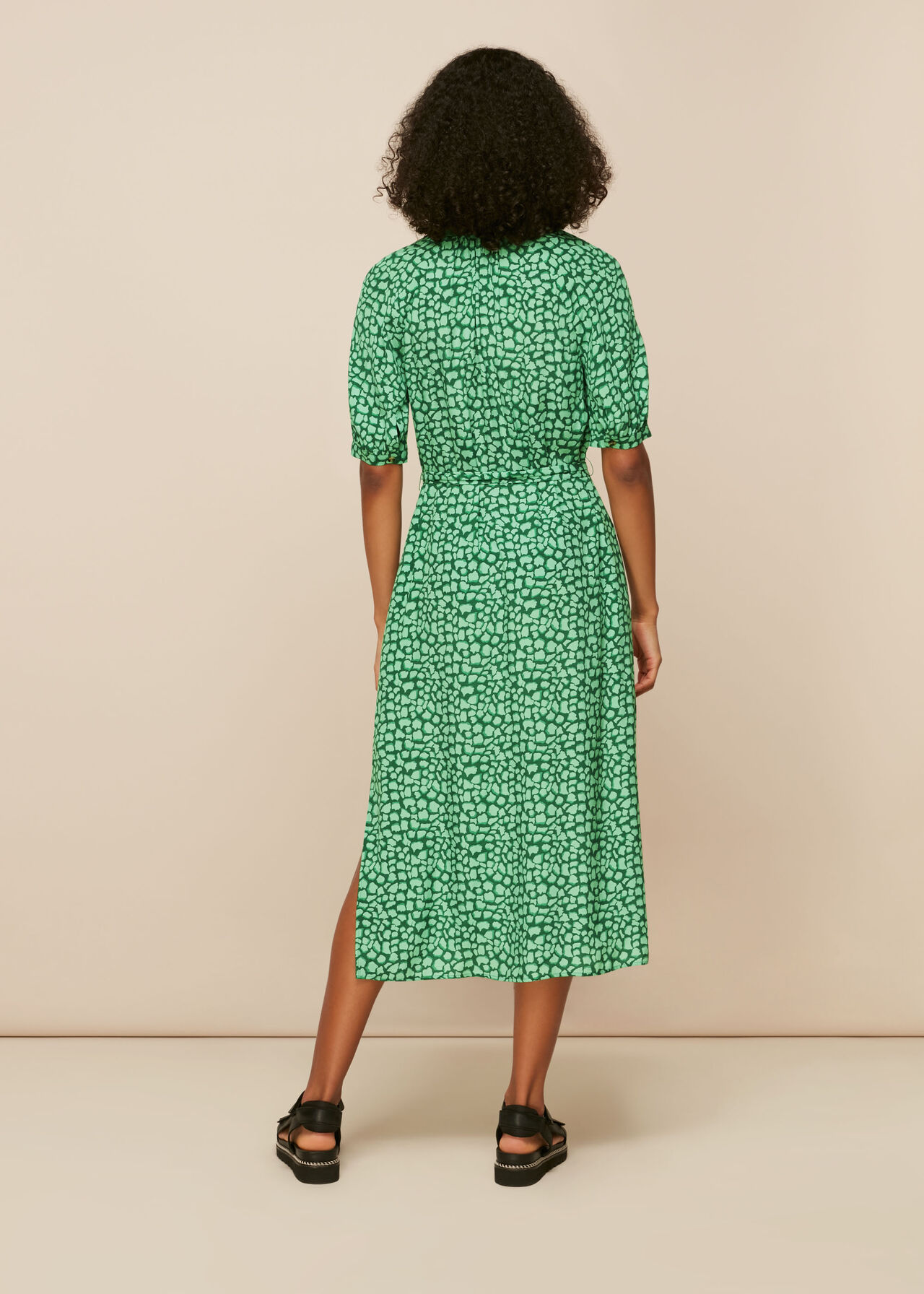 Olivia Giraffe Midi Dress