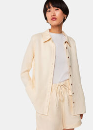 Linen Elasticated Short