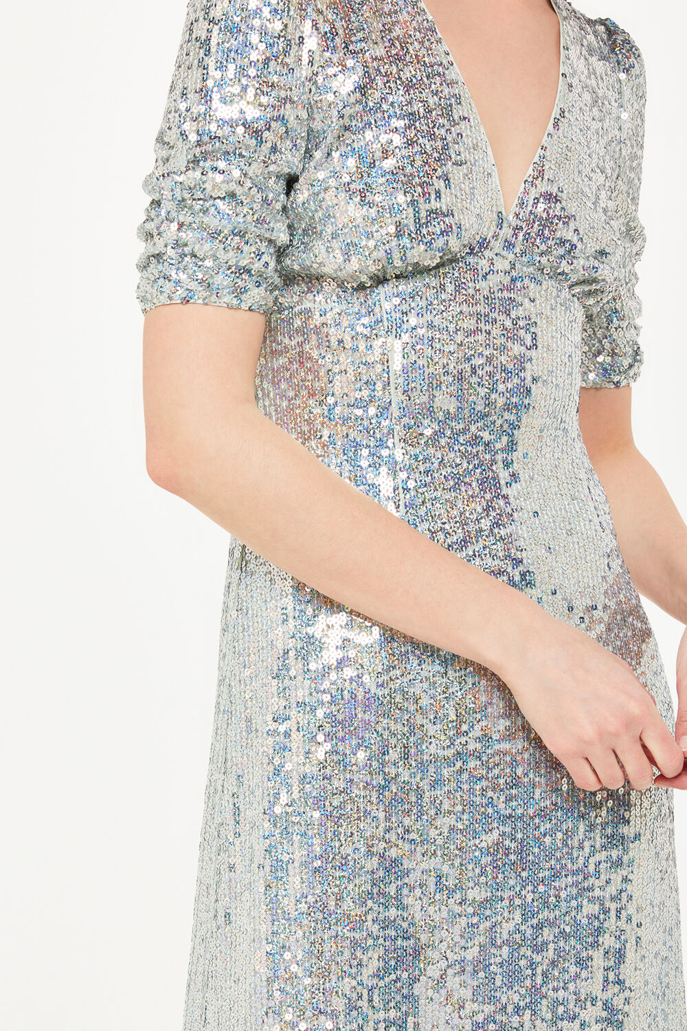 Sequin Midi Dress
