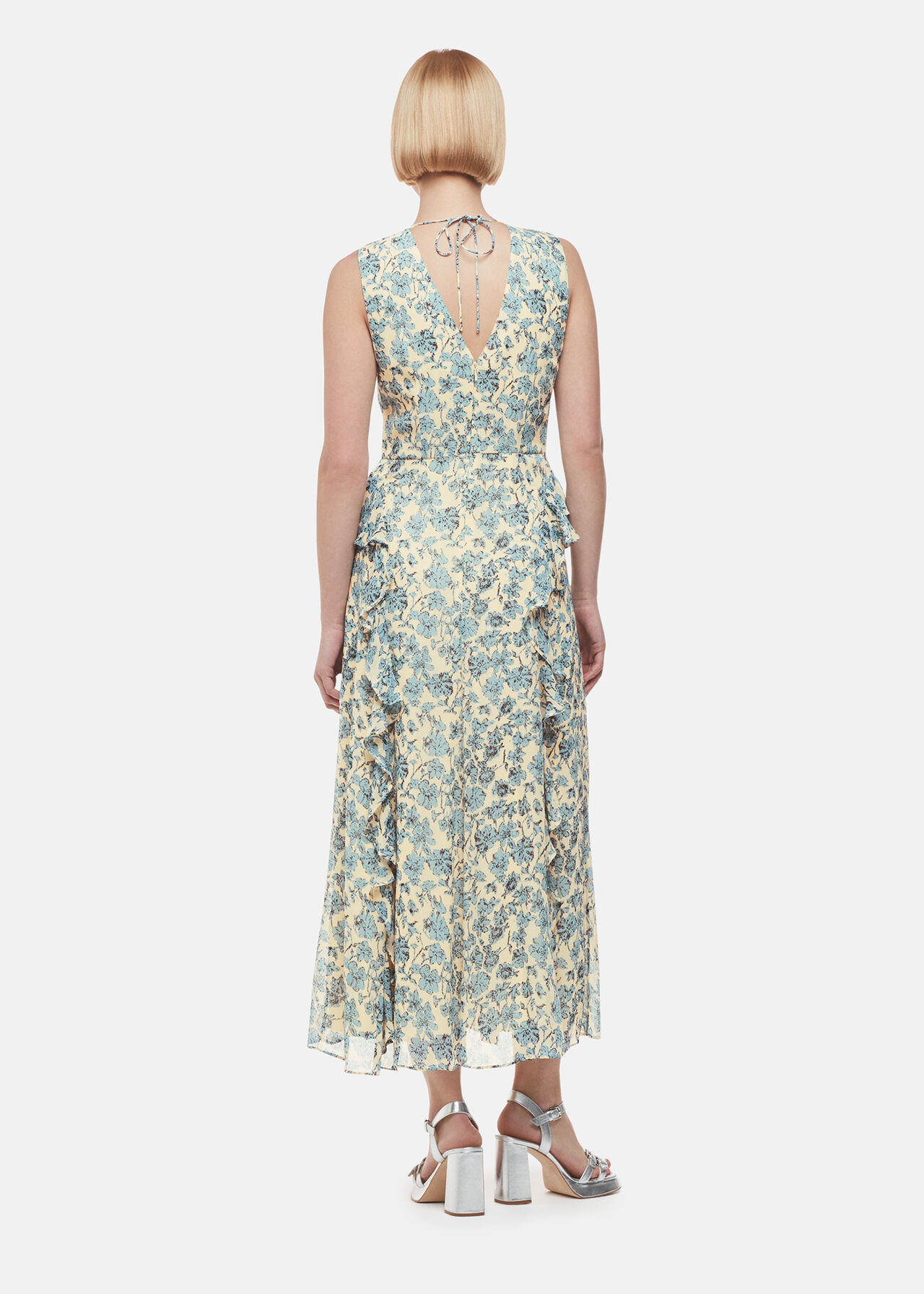 Shaded Floral Nellie Dress