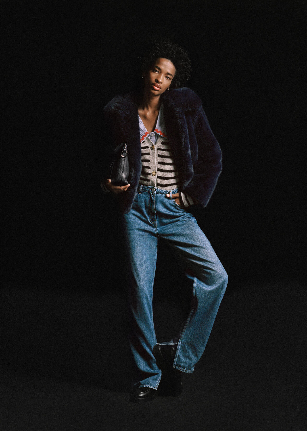 Stripe Cardigan