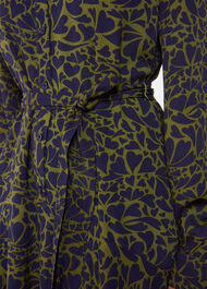 Abstract Petal Flippy Dress