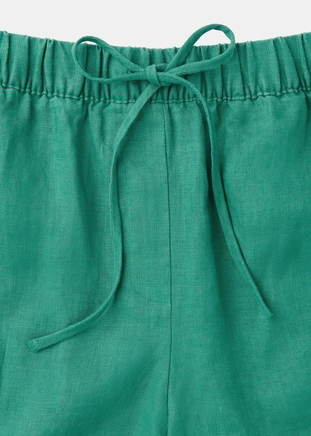 Linen Elasticated Short