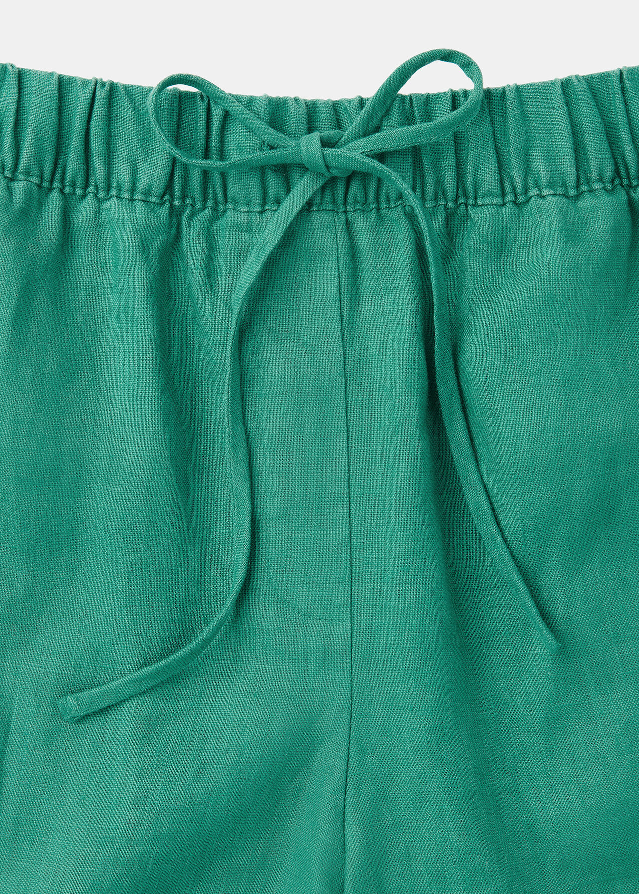 Linen Elasticated Short