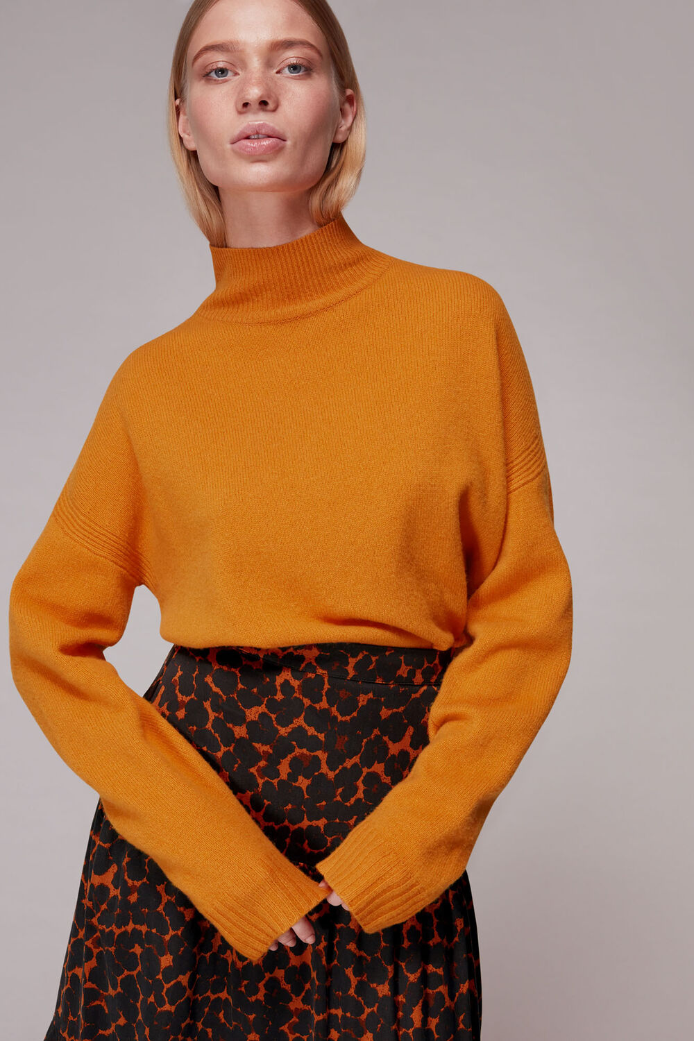 Smudge Animal Tiered Skirt