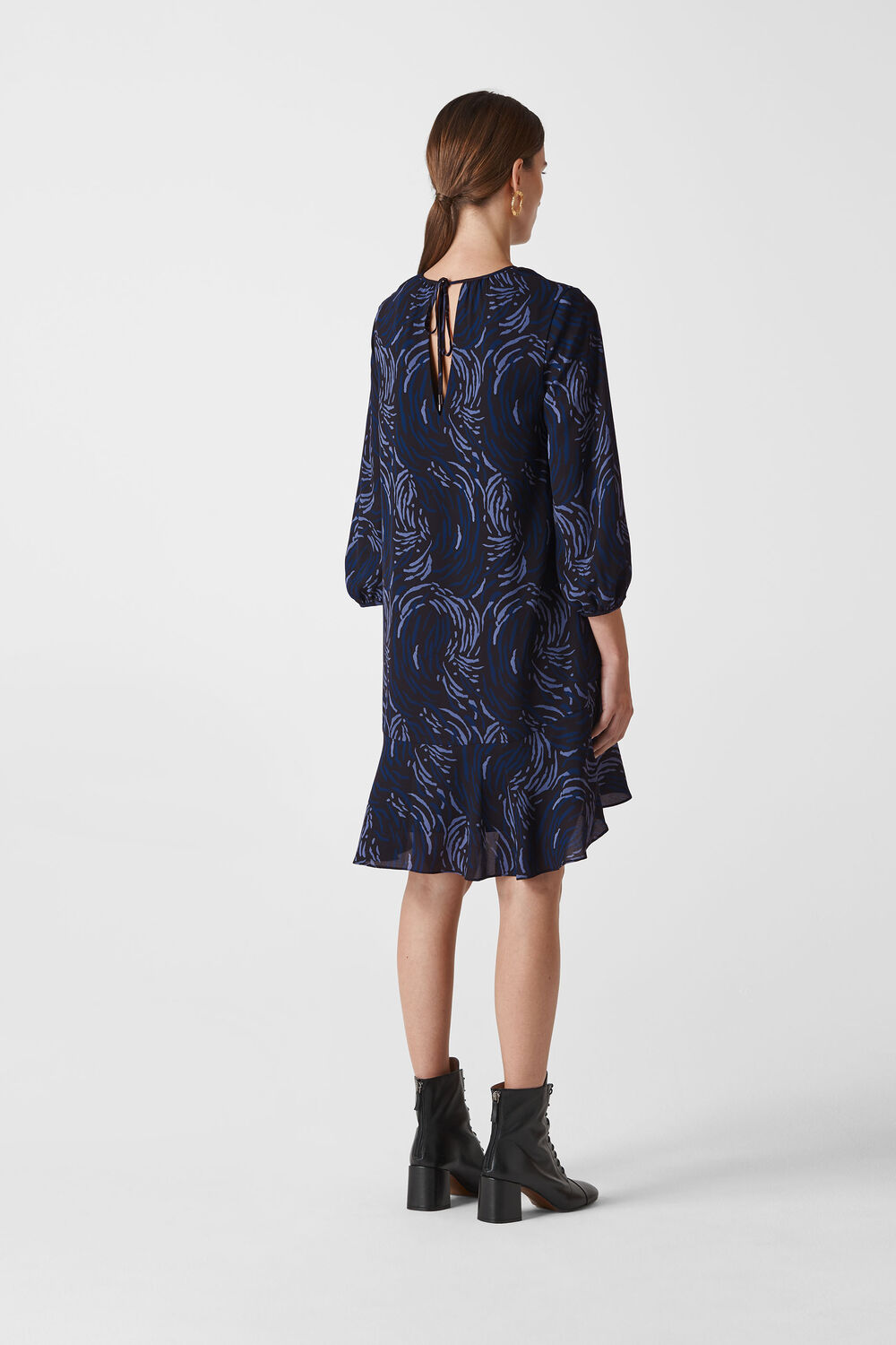 Renata Reed Print Dress