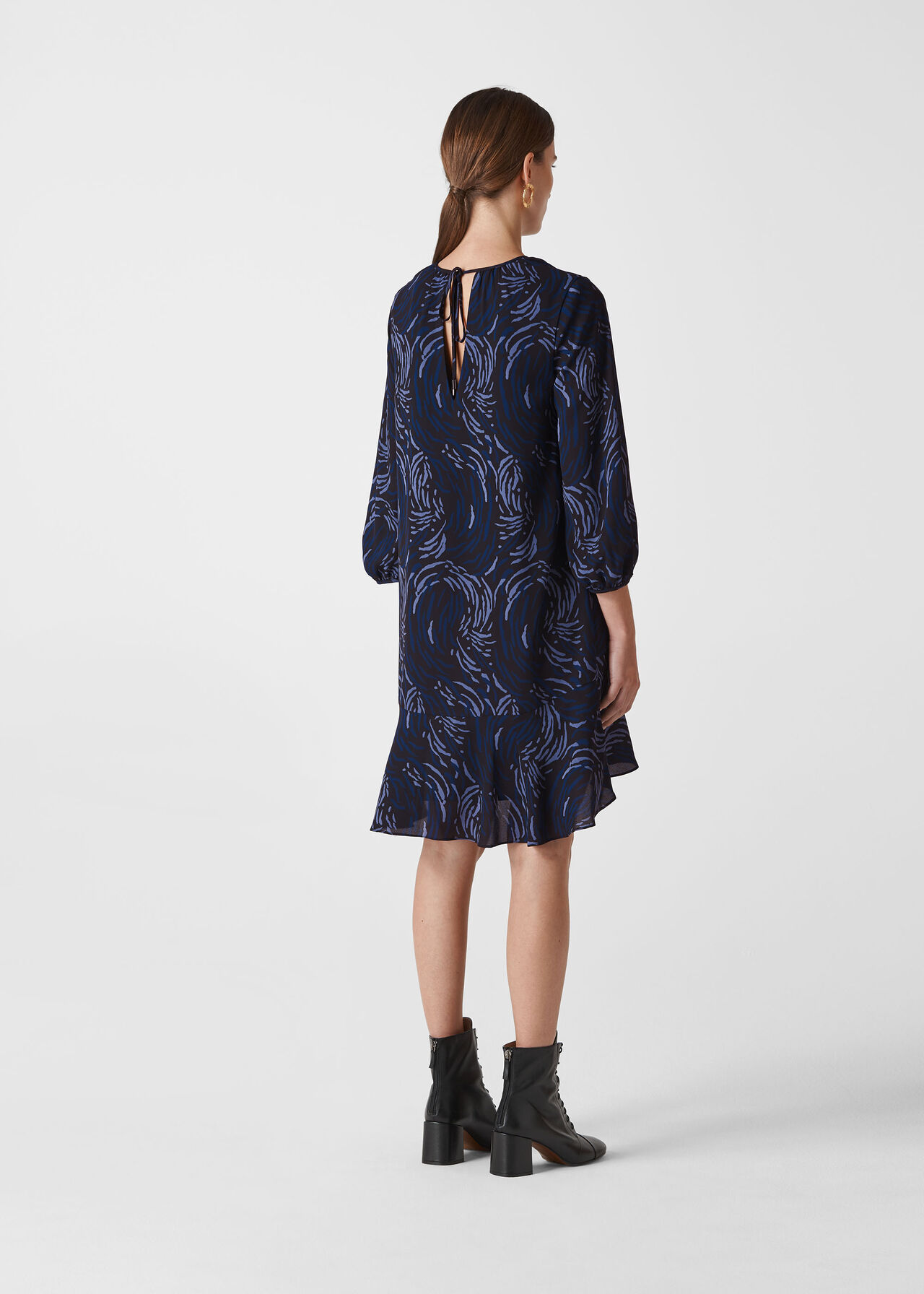Renata Reed Print Dress