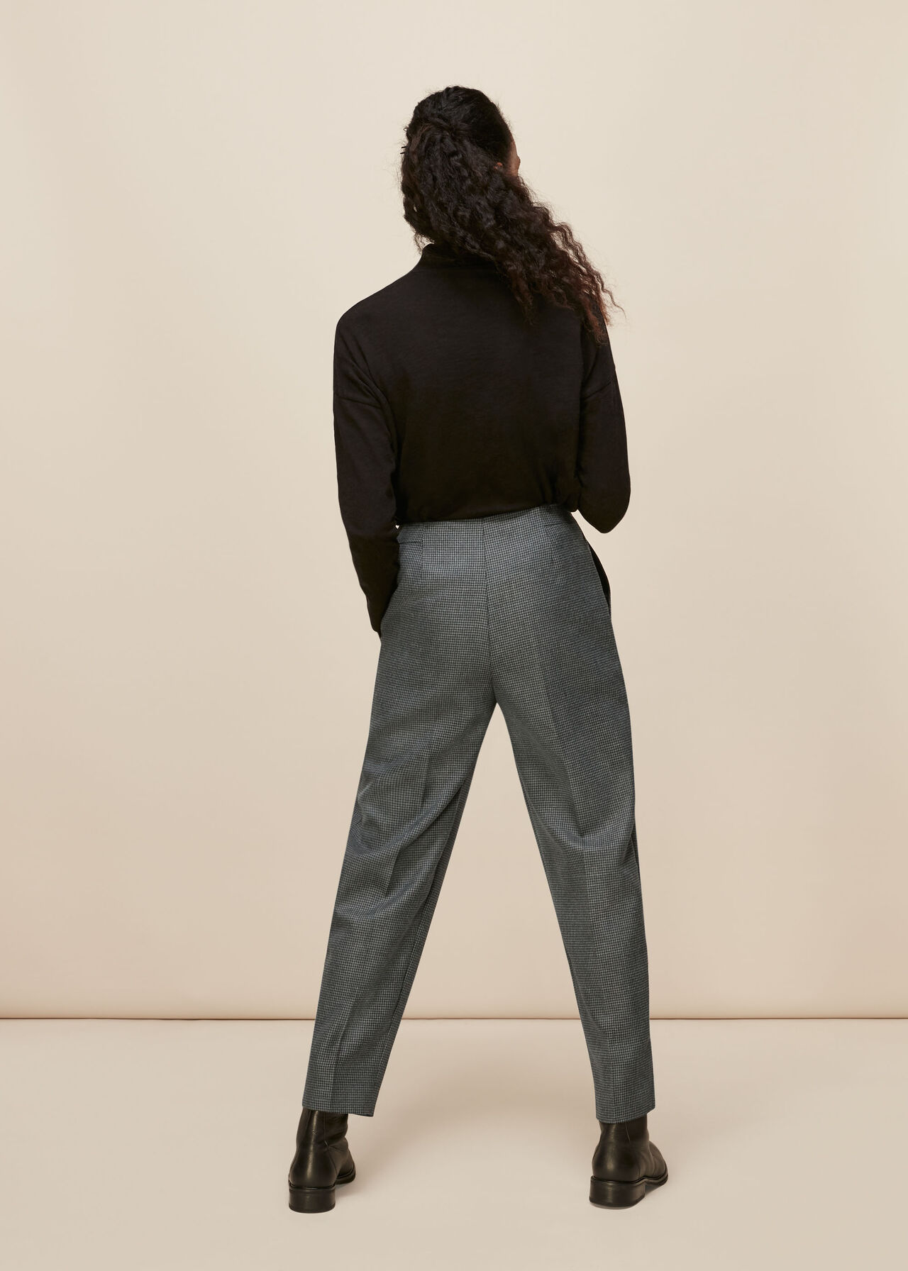 Anita Easy Check Trouser