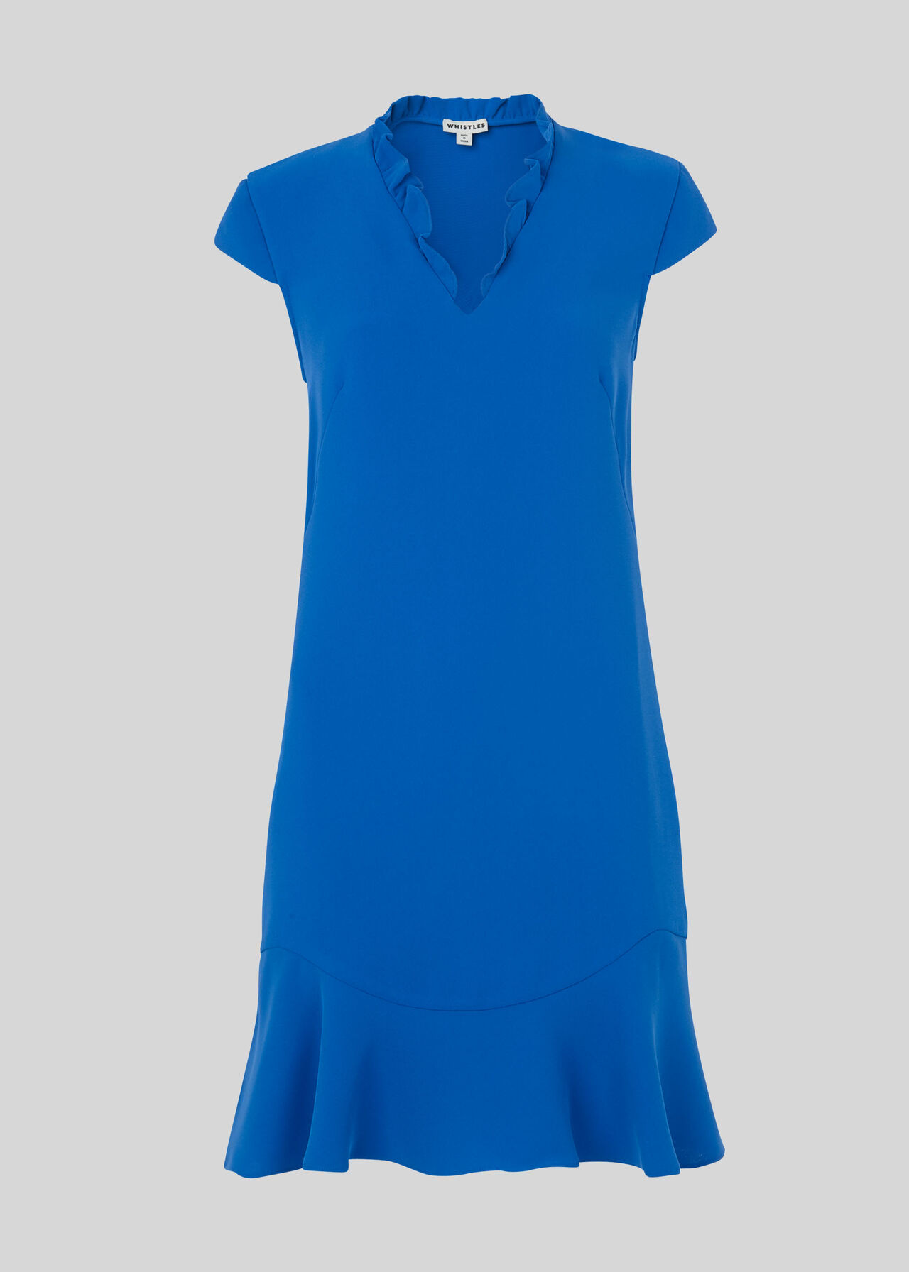 Federica Crepe  Dress Blue