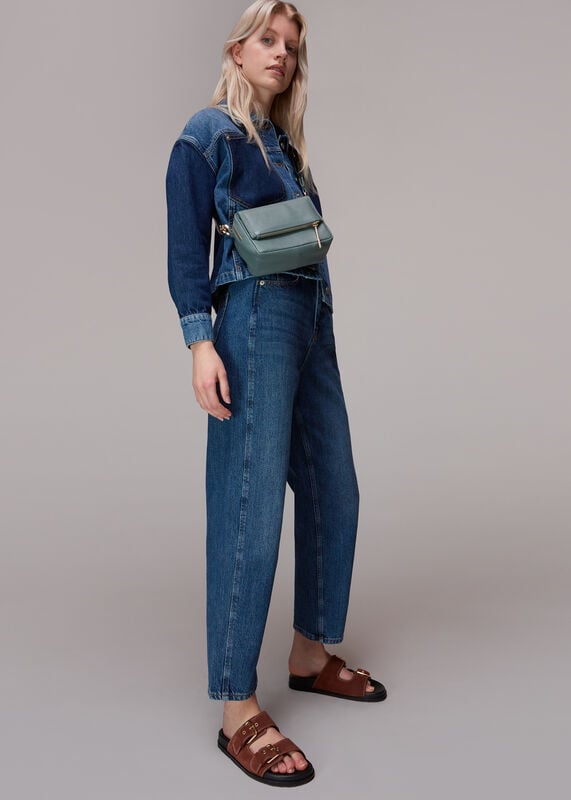 Blue Bibi Crossbody Bag