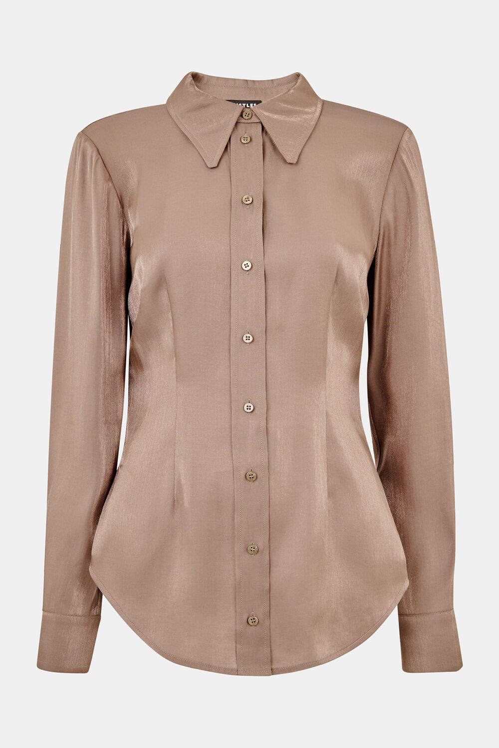 Pewter Tara Metallic Shirt