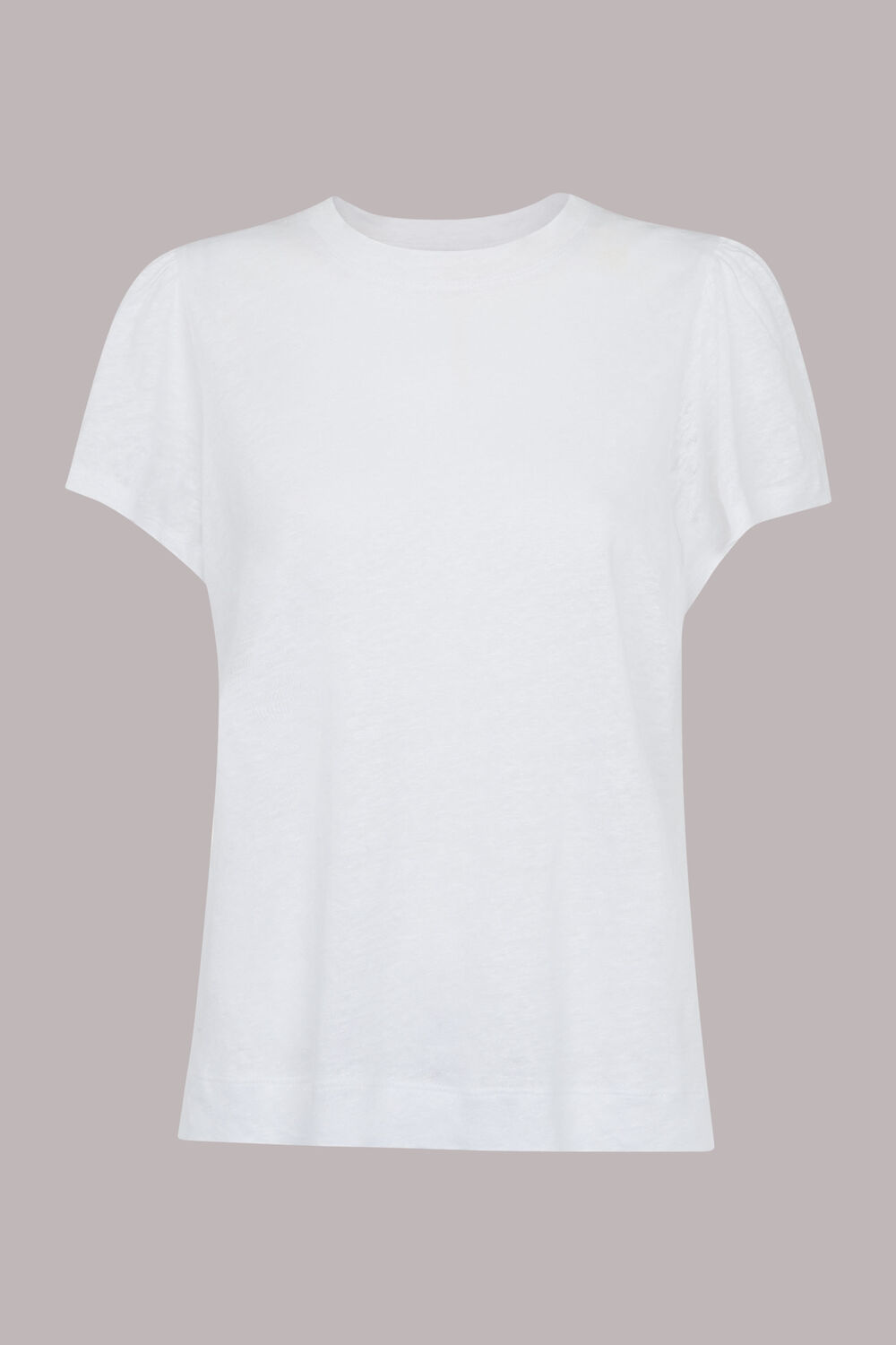 Linen Sleeve Detail Tee
