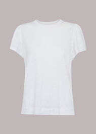 Linen Sleeve Detail Tee