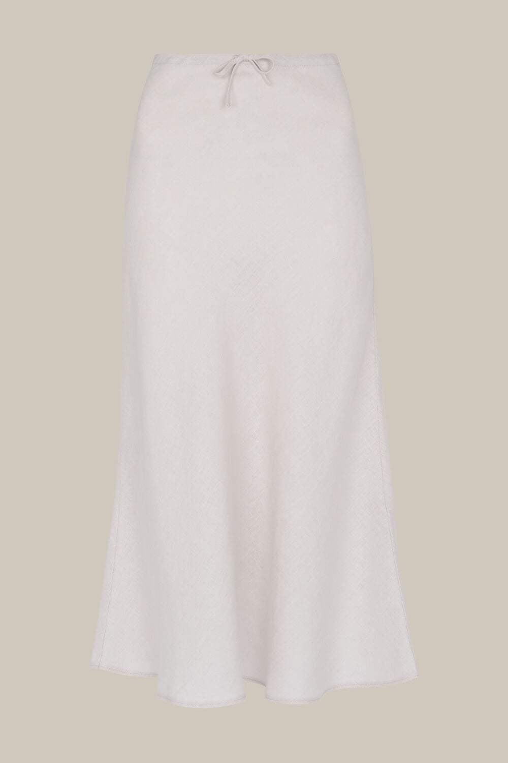 Linen Bias Cut Skirt