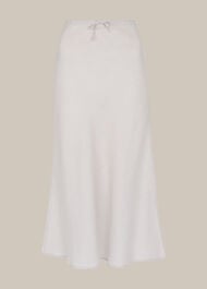 Linen Bias Cut Skirt
