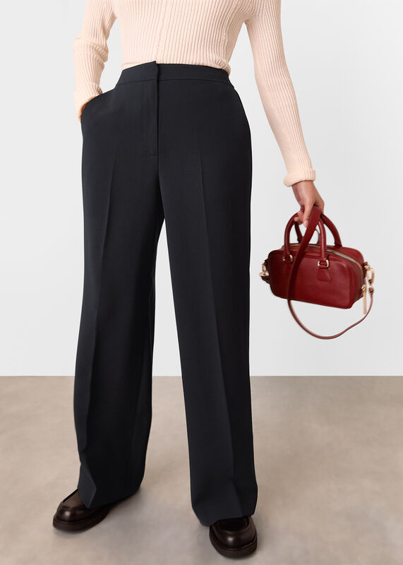 Black Petite Ultimate Crepe Trouser